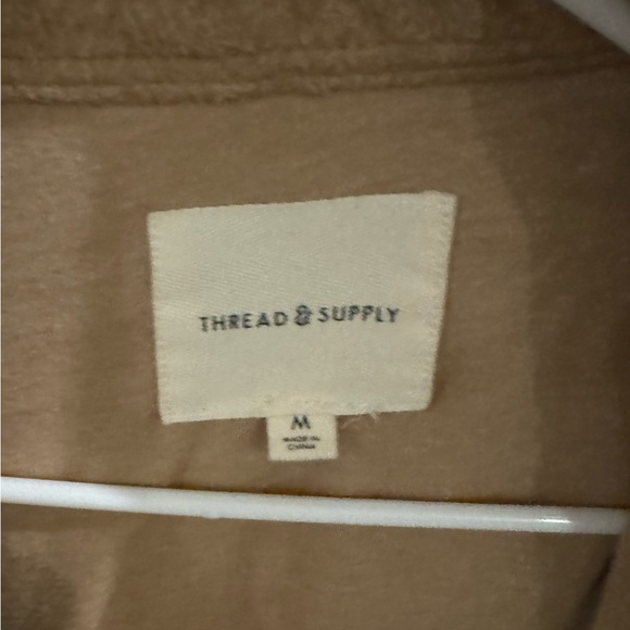 Thread and Supply Camel Shacket - Picture 6 of 7